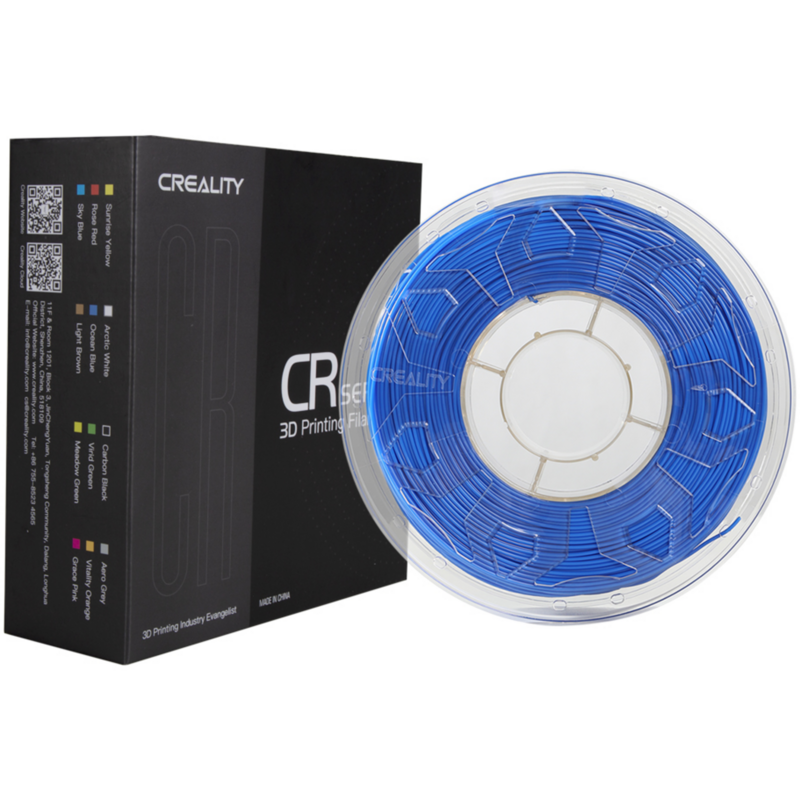 Creality CR-PLA Filament Blue 3D-Filament, blau, 1 kg, 1,75 mm, auf Rolle