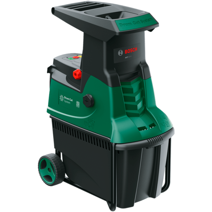 Bosch Heimwerken & Garten Leisehäcksler AXT 22 D, Fräswalze Häcksler