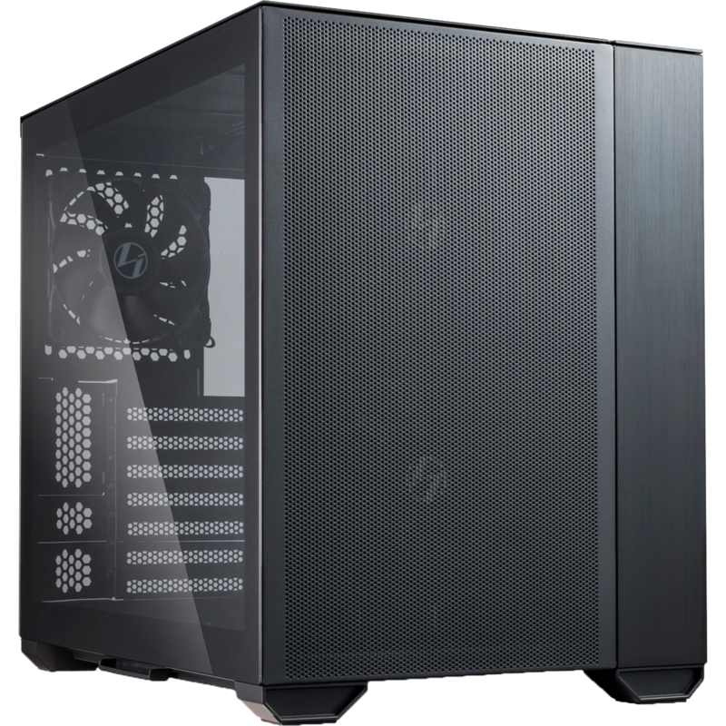 Lian Li O11 Air Mini Tower-Gehäuse, schwarz, Tempered Glass