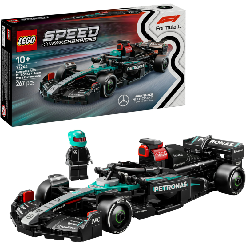 LEGO Speed Champions Mercedes-AMG F1 W15 Rennauto Konstruktionsspielzeug