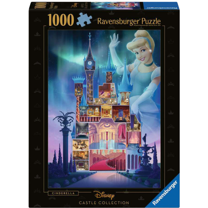 Ravensburger Puzzle Disney Castle Collection: Cinderella, 1000 Teile