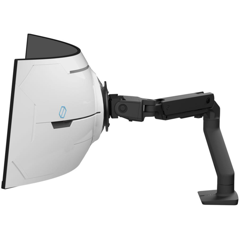 Ergotron HX Monitor Arm mit VHD-Gelenk, Tischhalterung Monitorhalterung, schwarz