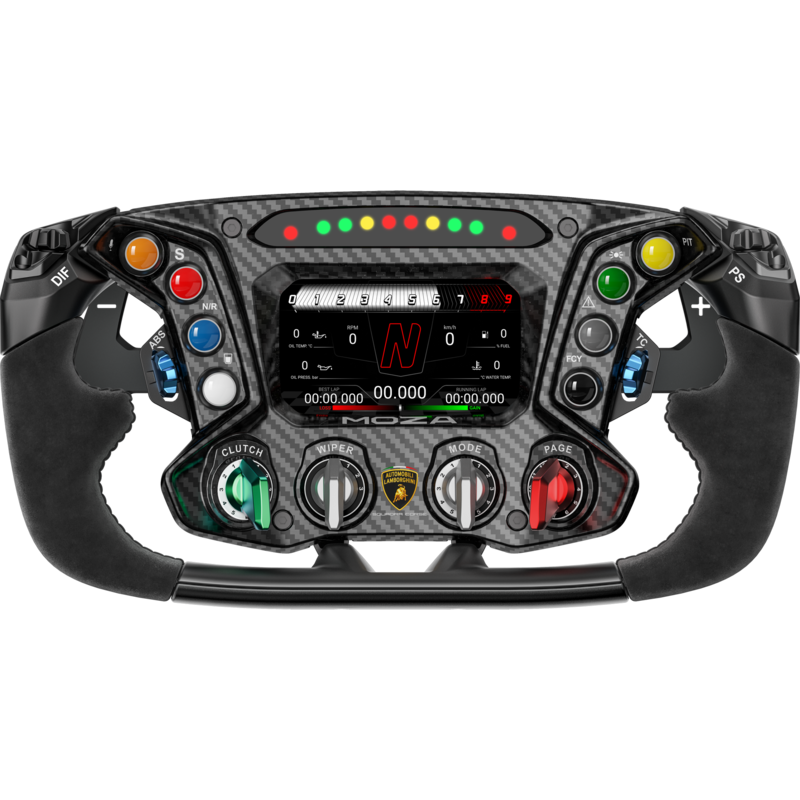 MOZA Essenza SCV12 Sim-Racing Steering Wheel Lenkrad, schwarz