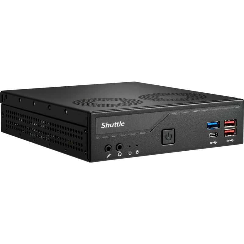 Shuttle XPC slim DH770 Barebone, schwarz, ohne Betriebssystem