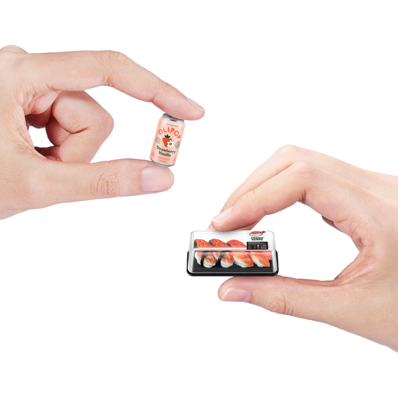 ZURU Mini Brands - Fill the Fridge Mini Minis Serie 1 Spielfigur, sortierter