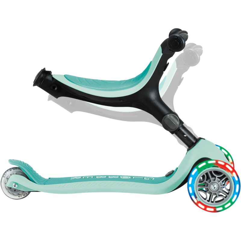 GLOBBER Go-Up Active Lights Scooter, grün/mint