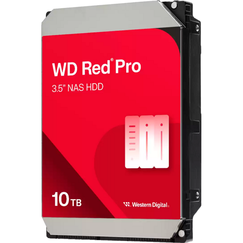 WD Red Pro NAS-Festplatte 10 TB, SATA 6 Gb/s, 3,5"