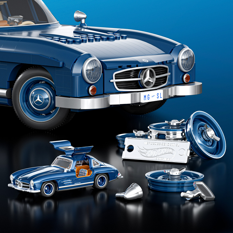 Brick Shop Brick Shop Hot Wheels Premium Series Mercedes-Benz 300 SL