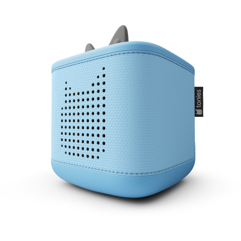 tonies Toniebox 2 Himmelblau Starter Set Kreativ-Tonie Rot Lautsprecher