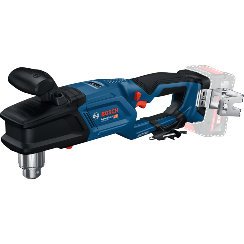 Bosch Professional Akku-Winkelbohrmaschine GRD 18V-127 Professional solo, 18Volt
