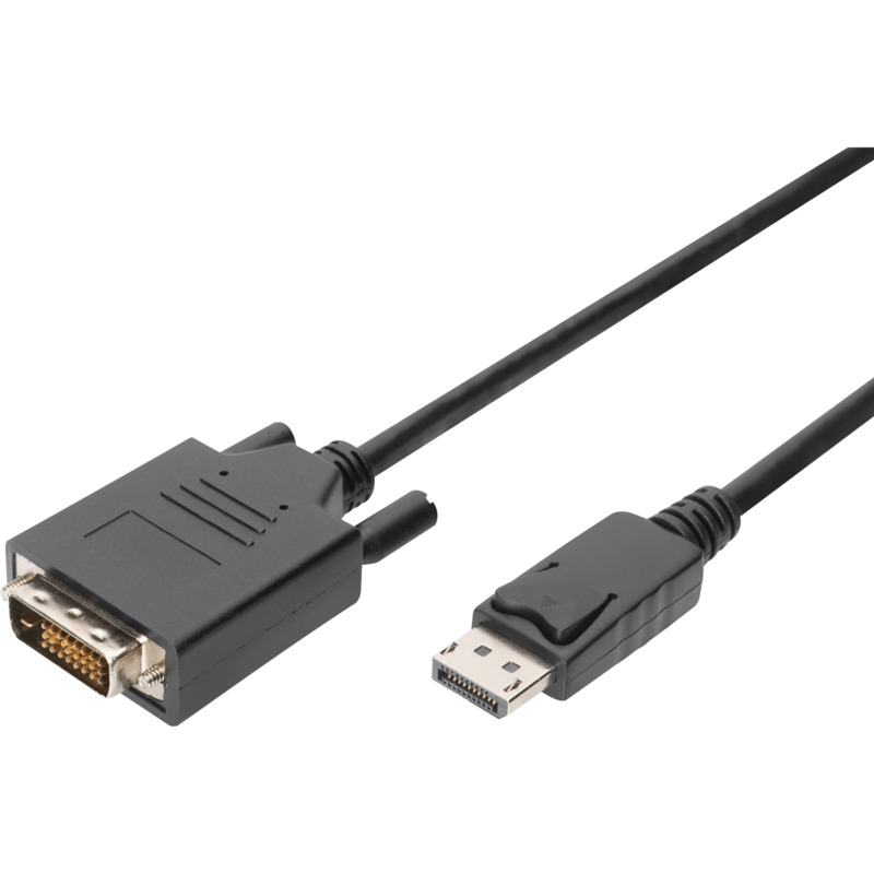 Digitus Adapterkabel DisplayPort > DVI-D, schwarz, 3 Meter