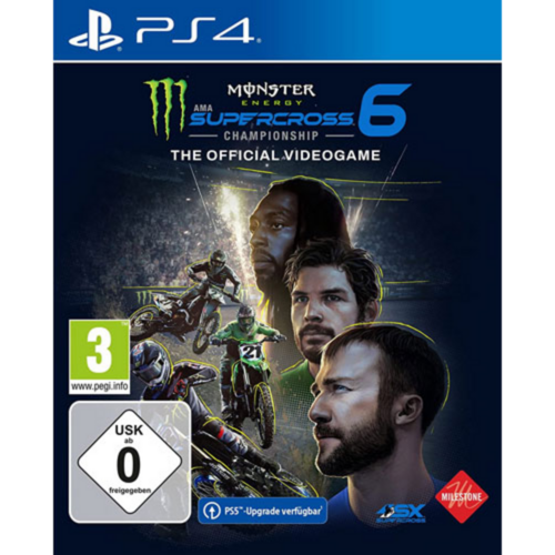 Monster Energy Supercross 6, Standard, PlayStation 4, Spiel, Abenteuer