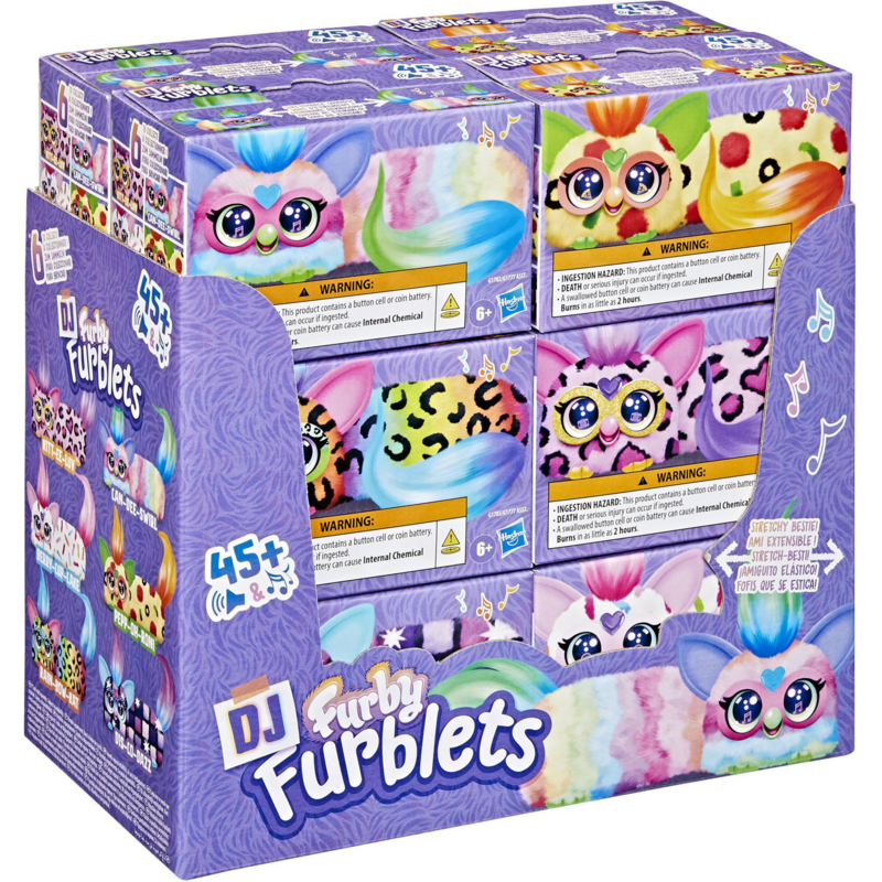 Hasbro Furby DJ Furblets Sortiment Elektrohaustier