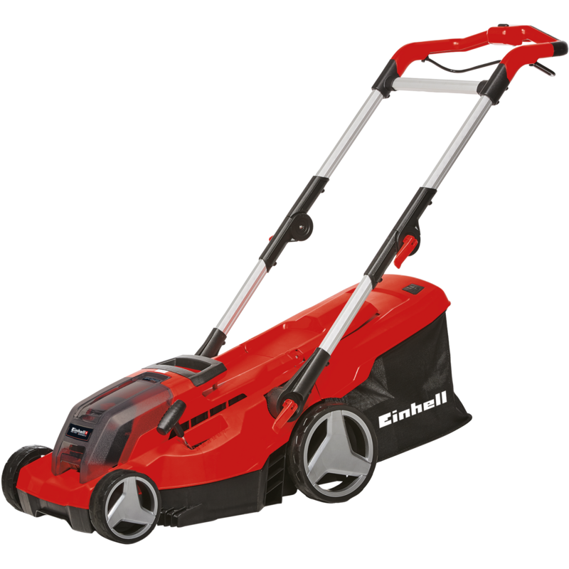 EINHELL Akku-Rasenmäher GE-CM 36/37 Li-Solo, 36Volt (2x18V), rot/schwarz, ohne