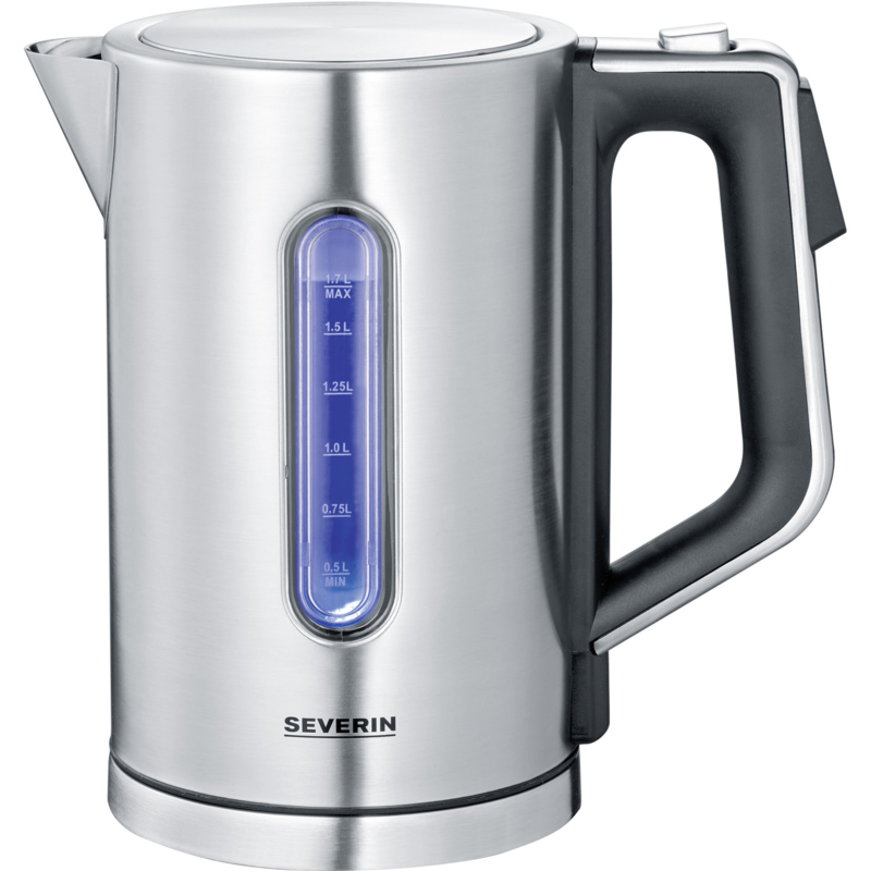 Severin Wasserkocher WK 3418, edelstahl, 1,7 Liter