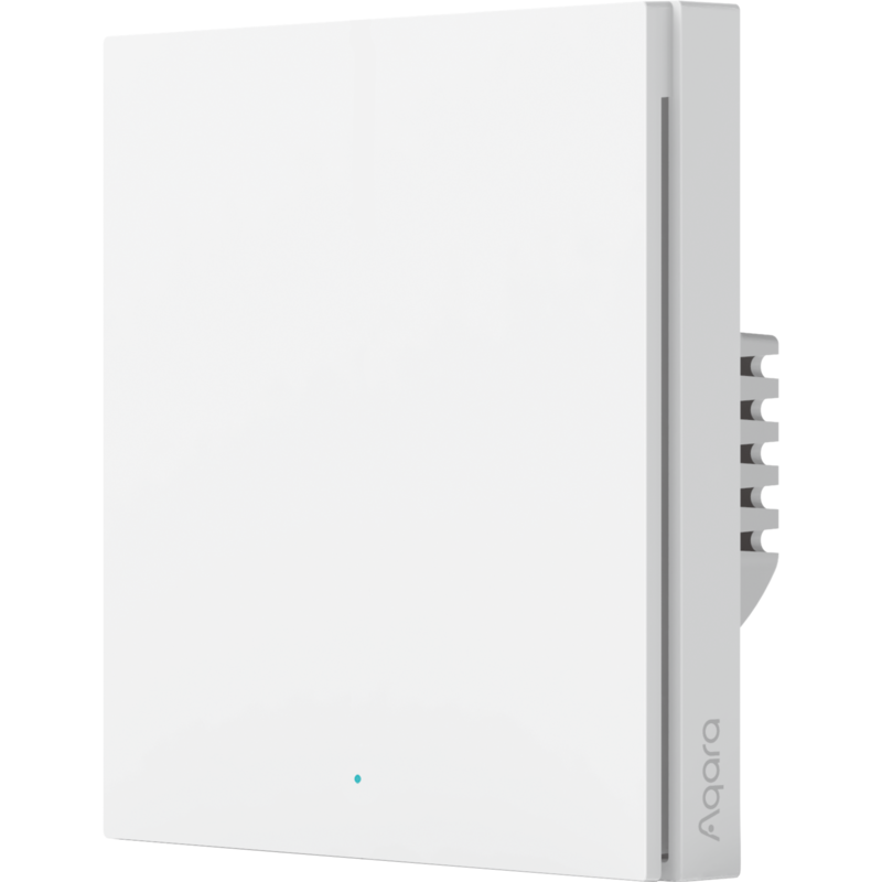 Aqara Smart Wall Switch H1 - eine Wippe ohne Neutralleiter Taster, weiß
