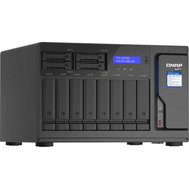 QNAP TVS-h1288X-W1250-16G NAS