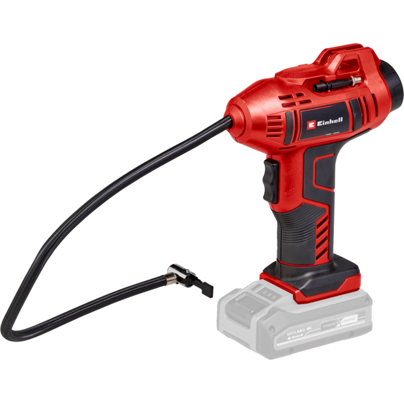 EINHELL Power X-Change Akku-Autokompressor CE-CC 18 Li-Solo, 18Volt Kompressor