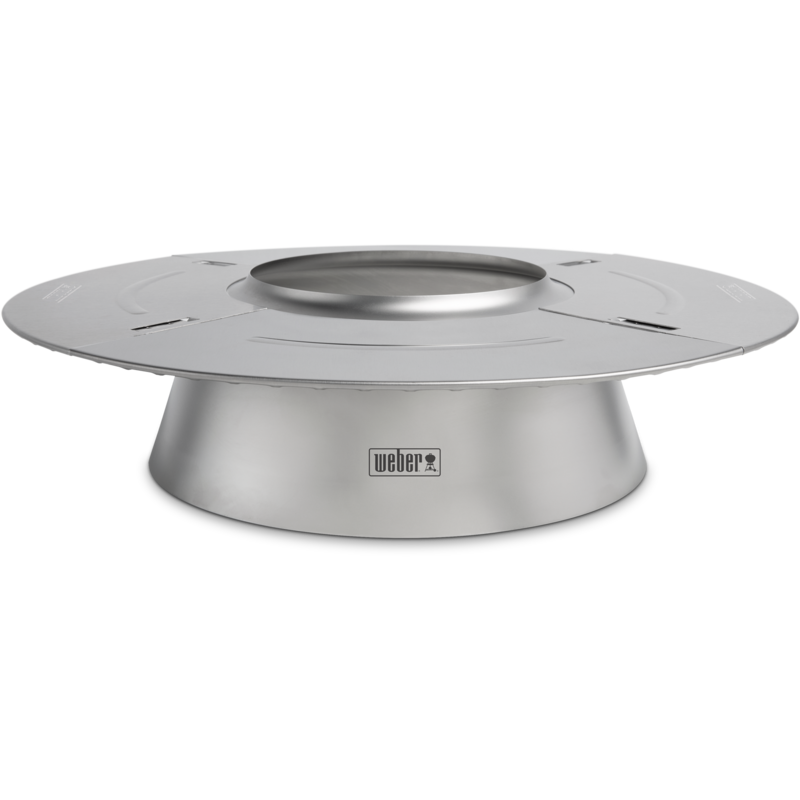 Weber Holzkohle Temperaturregler, für Kugelgrills mit Ø 57cm Kamin, edelstahl