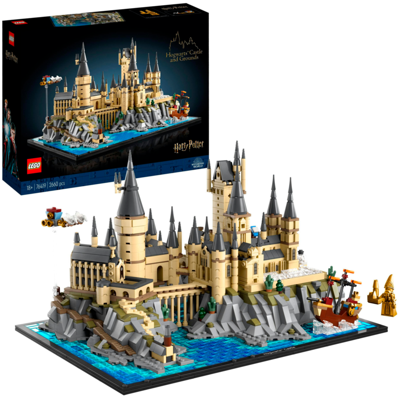 LEGO Harry Potter Schloss Hogwarts mit Schlossgelände Konstruktionsspielzeug