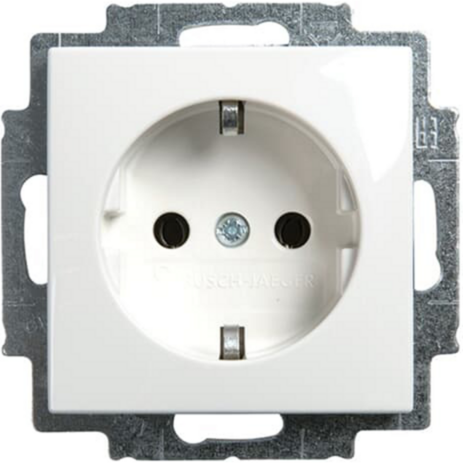 Busch-Jaeger SCHUKO Steckdosen-Einsatz, Typ 20 EUC-914, Unterputz, 16 Ampere