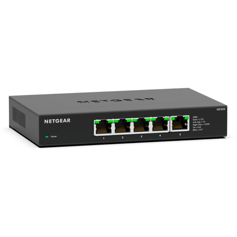 Netgear MS305 Switch, lüfterlos