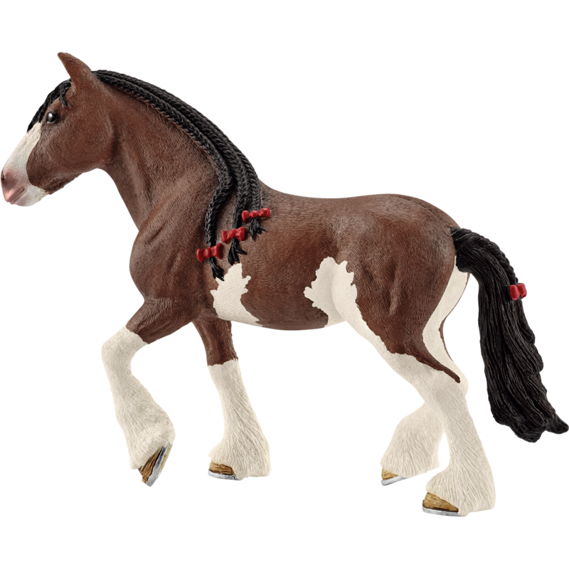 Schleich Farm World Clydesdale Stute Spielfigur