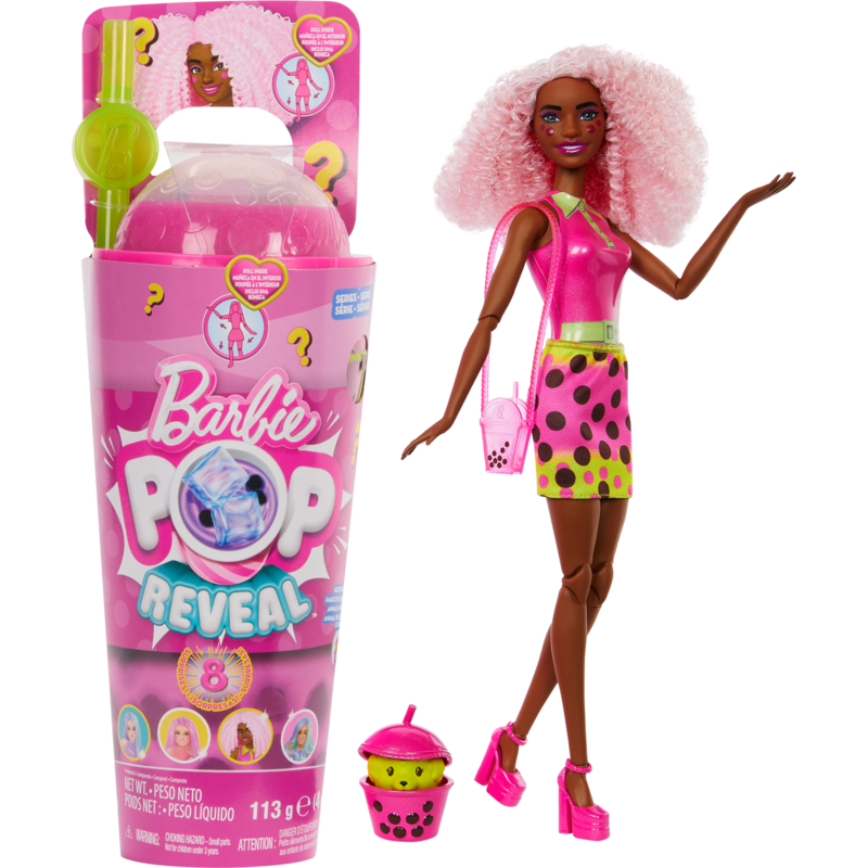 Barbie Barbie Pop! Reveal Bubble Tea Series - Berry Bliss Spielfigur