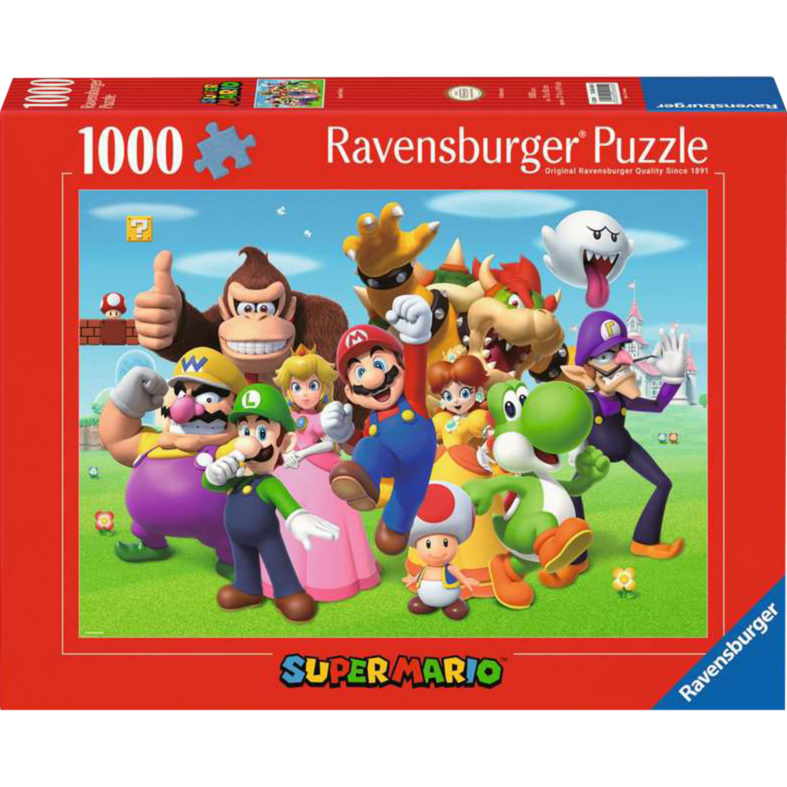 Ravensburger Puzzle Super Mario, 1000 Teile