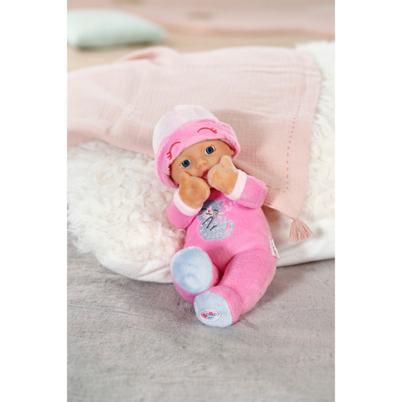 ZAPF Creation BABY born Sleepy for babies Pink 30cm Puppe, pink, mit Rassel im