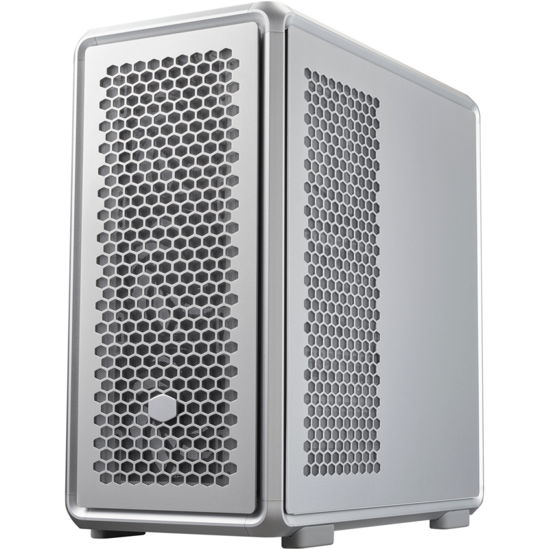 Cooler Master MasterFrame 600 Tower-Gehäuse, silber, Tempered Glass