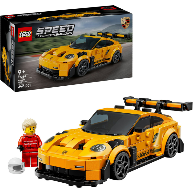 LEGO Speed Champions Porsche 911 GT3 RS Supersportwagen Konstruktionsspielzeug