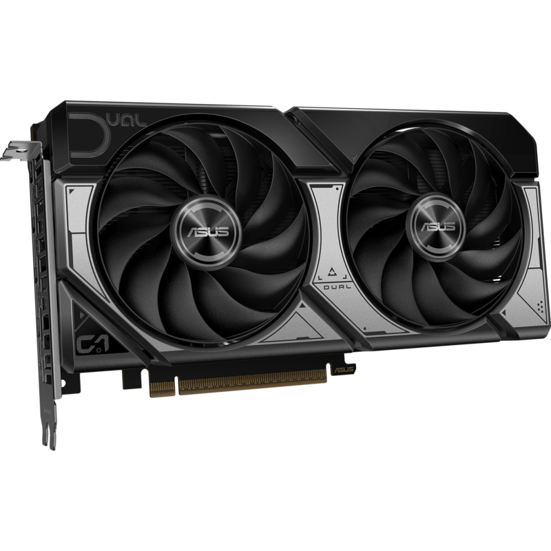 ASUS GeForce RTX 5060 Ti DUAL OC 16GB Grafikkarte, schwarz, DLSS 4, 3x