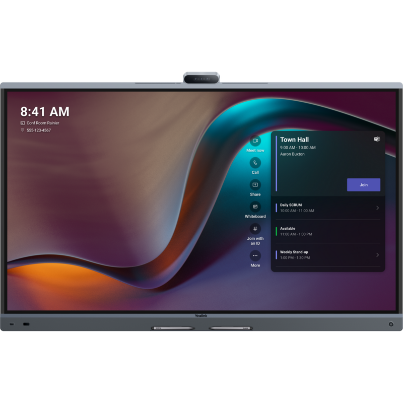 Yealink Meeting Board 65 Pro-A02 Public Display, schwarz, UltraHD/4K