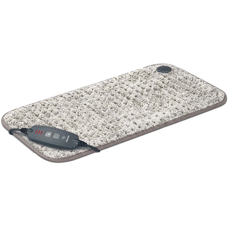 Beurer HK 126 XXL Nordic Taupe Heizkissen, hellgrau/weiß, 60 x 30 cm
