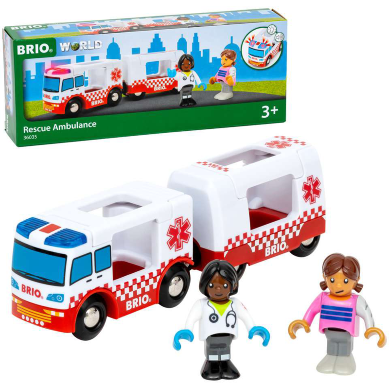 BRIO World World Rettungswagen Spielfahrzeug