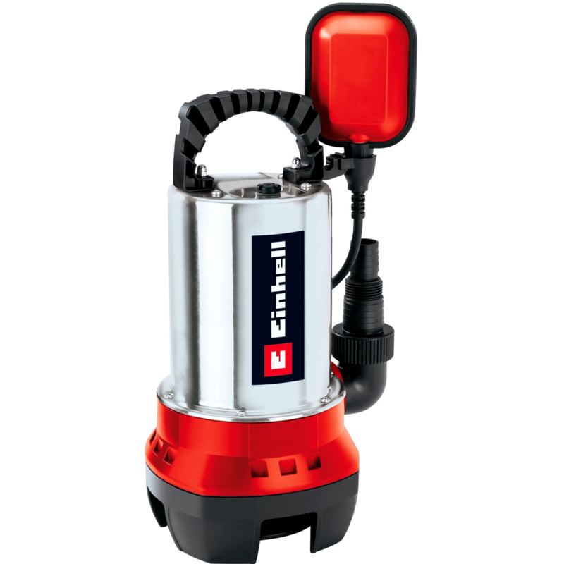 EINHELL Schmutzwasserpumpe GC-DP 6315 N Tauch- / Druckpumpe, rot/edelstahl, 630