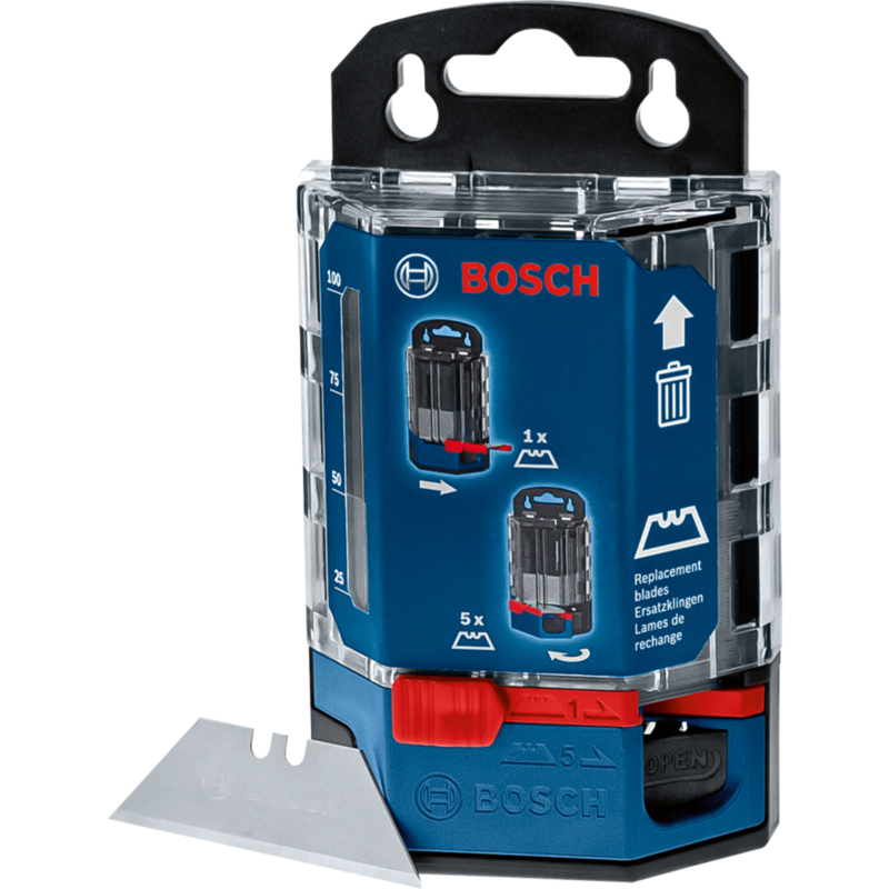 Bosch Professional Ersatzklingen für Universalmesser Professional, 50 Stück