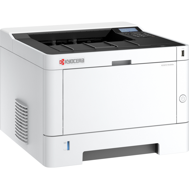 Kyocera ECOSYS PA4000x Laserdrucker, grau/schwarz, USB, LAN