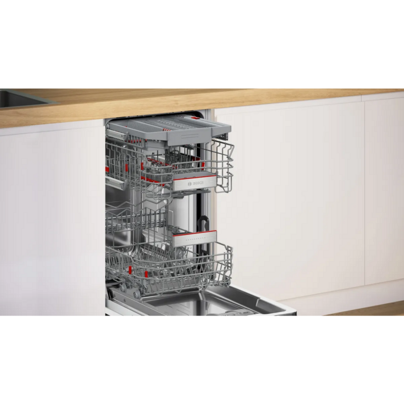 Bosch Home SPI6EMS21E Serie 6 Spülmaschine, edelstahl (gebürstet), 45 cm, Home