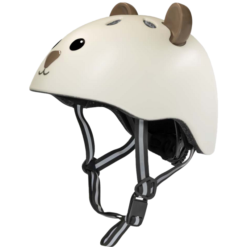 HUDORA Kinderhelm Beary Helm, mocha, Gr. 48-52