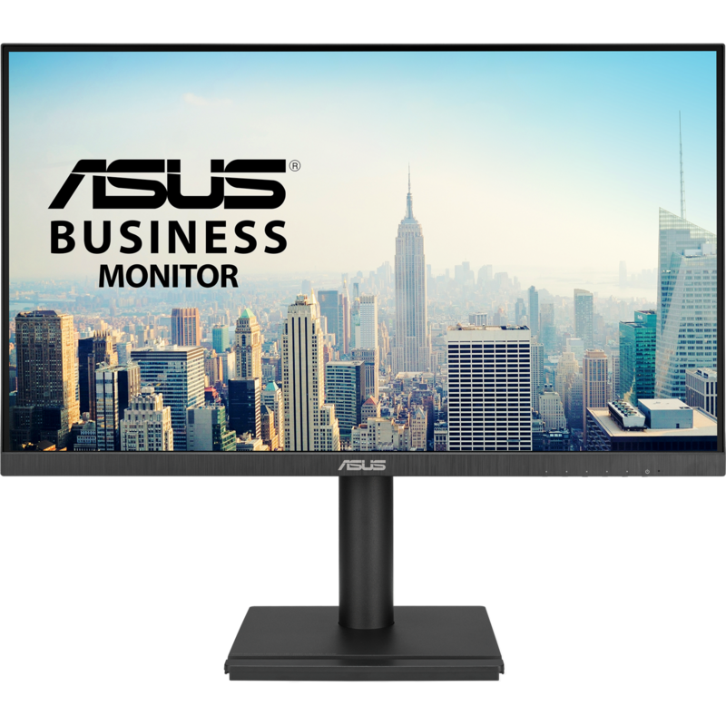 ASUS VA27DQFS LED-Monitor, schwarz, FullHD, IPS, HDMI, DP, VGA, USB-Hub
