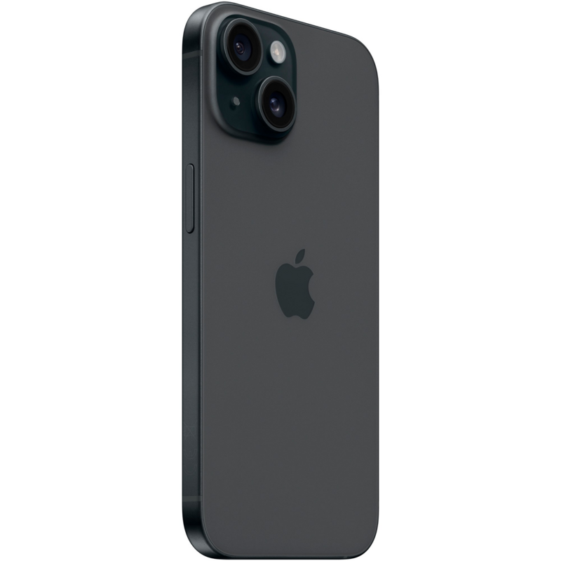 Apple iPhone 15 128GB Generalüberholt Handy, schwarz, Schwarz, iOS, Generalüberholt
