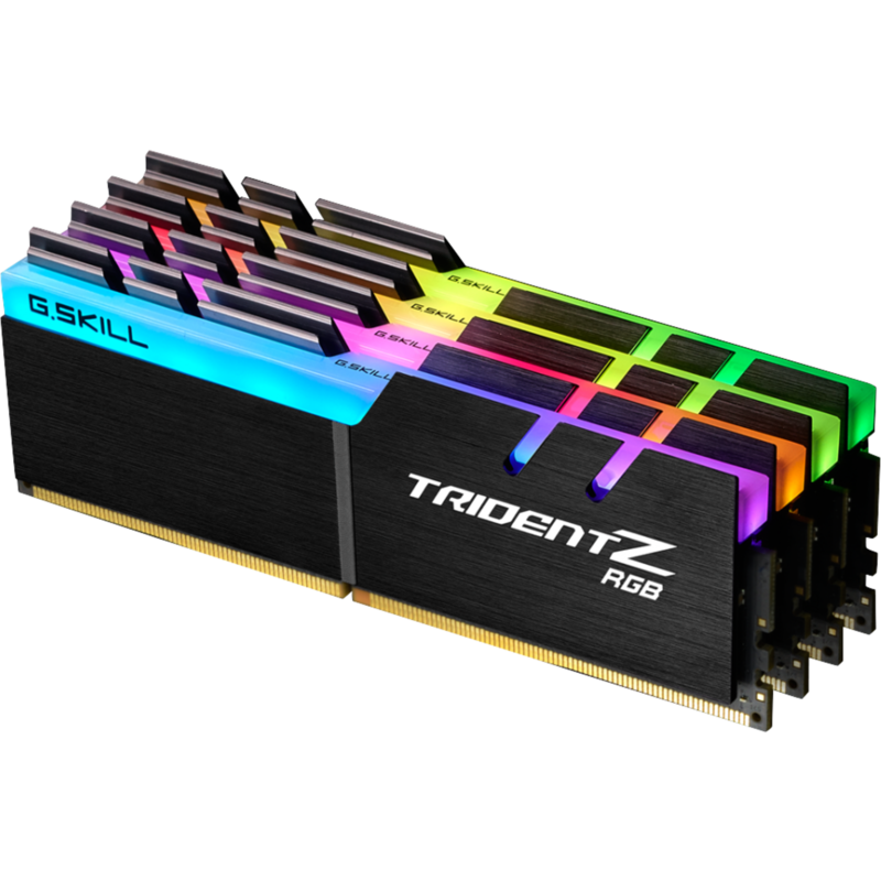 G.Skill DIMM 32 GB DDR4-3600 (4x 8 GB) Quad-Kit Arbeitsspeicher, schwarz