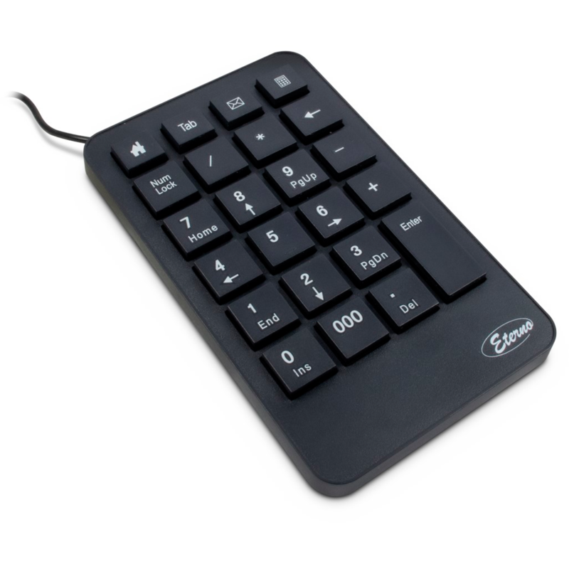 Inter-Tech KB-120 Ziffernblock, schwarz