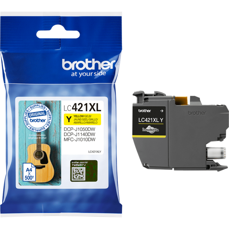 Brother Tinte gelb LC-421XLY