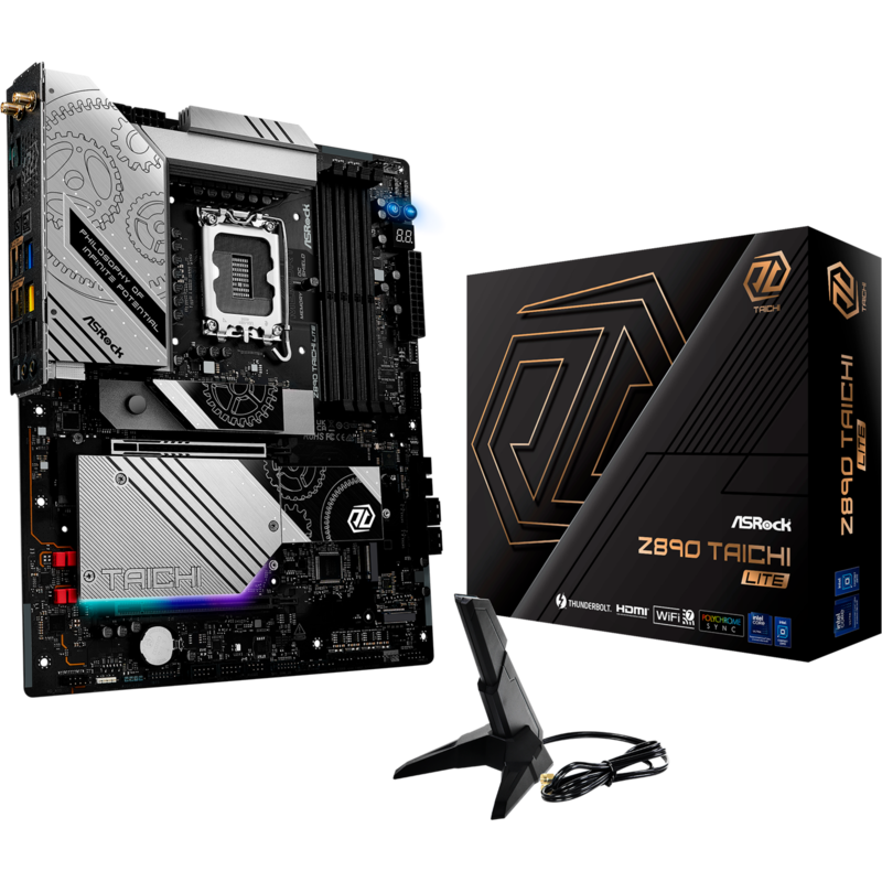 ASRock Z890 Taichi Lite Mainboard, schwarz