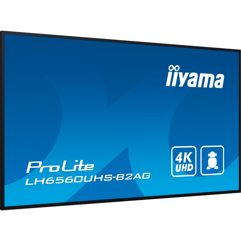 iiyama ProLite LH6560UHS-B2AG Public Display, schwarz (matt), UltraHD/4K, VA