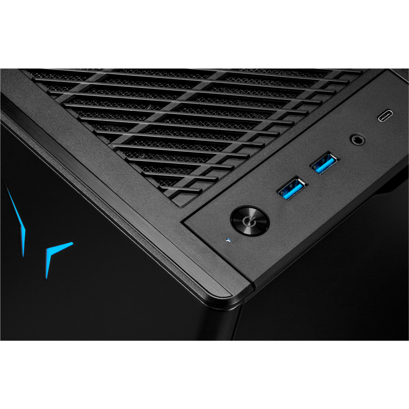 Medion ERAZER Bandit P20 (MD35462) Gaming-PC, schwarz/transparent, Windows 11, Gebraucht