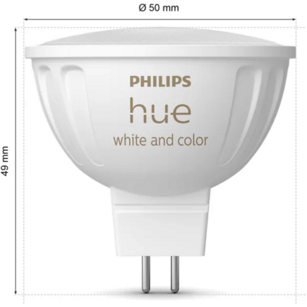 Philips HUE White & Color Ambiance MR16 Smarter Sport 400 lm LED-Lampe